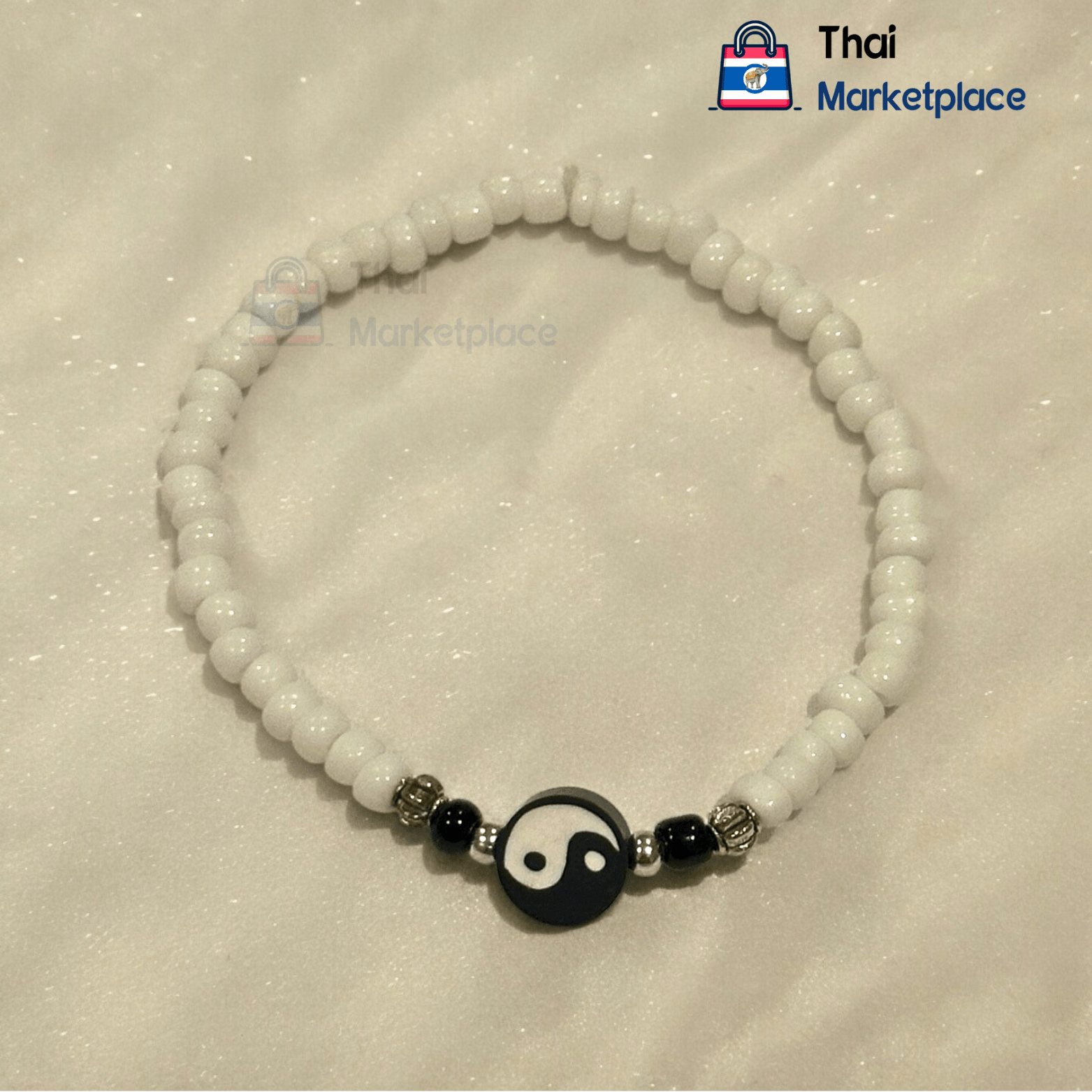 Yin & Yang Wrist Bracelet - Thai MarketplaceBraceletThai Marketplace